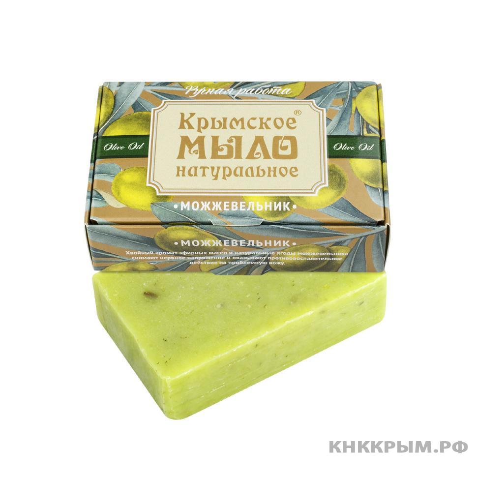 Крымское натуральное мыло на оливковом масле МОЖЖЕВЕЛЬНИК 2020 МН, 50г