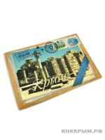 Сувенирный набор мыла Почтовый с фотографиями Крыма (4 шт. мыла по 50 г), 200 г : Ласточкино гнездо